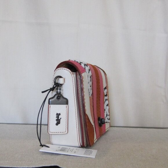 COACH 1941 Varsity Patchwork DINKY crossbody clutch LIMITED edition NWT 54531 LE - Picture 8 of 16